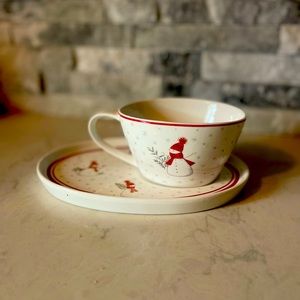 Holiday Mug and Saucer/Plate